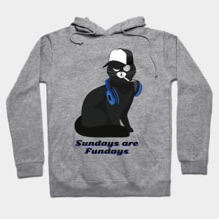 Sundays are Fundays - Catsondrugs.com - Techno Party Ibiza Rave Dance Underground Festival Spring Break  Berlin Good Vibes Trance Dance technofashion technomusic housemusic Hoodie